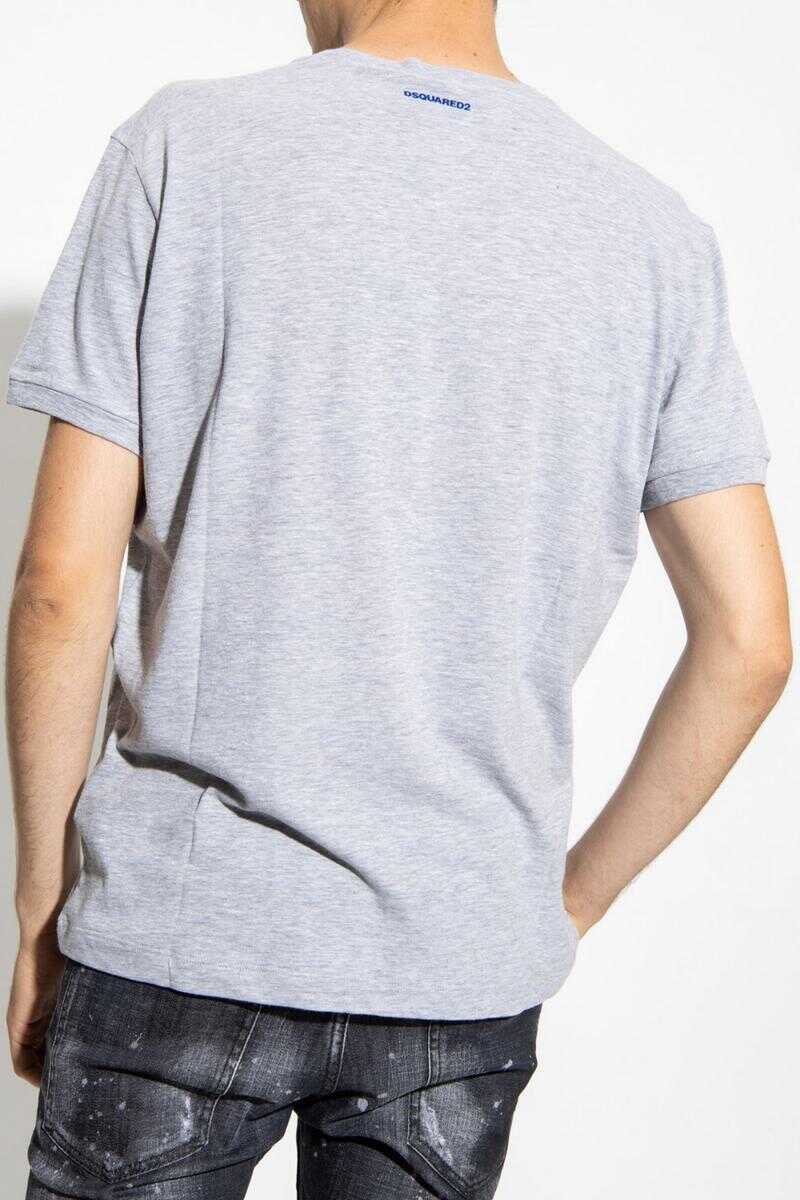 Tricouri DSQUARED2 DSQUARED2 T-Shirt GRAY Barbati (BM 10982263) 3