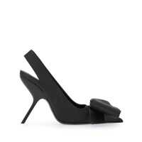 Pantofi cu toc Salvatore Ferragamo Sandal With Asymmetrical Bow Femei