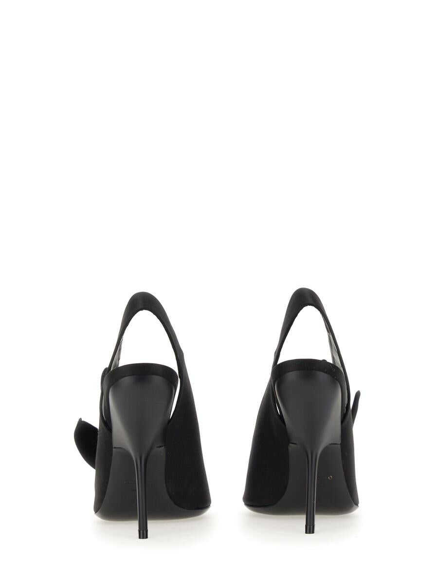 Ferragamo FERRAGAMO SANDAL WITH ASYMMETRICAL BOW BLACK