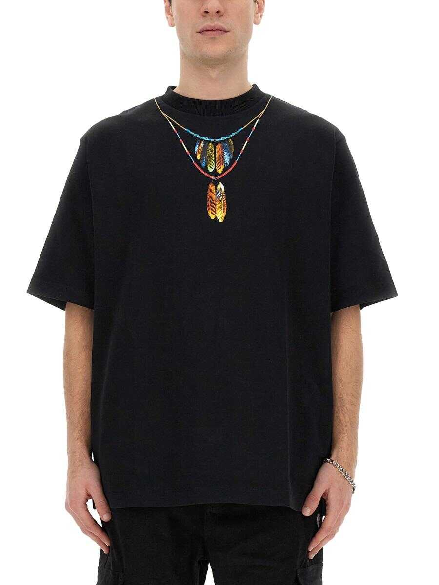 Marcelo Burlon MARCELO BURLON COUNTY OF MILAN T-SHIRT Black