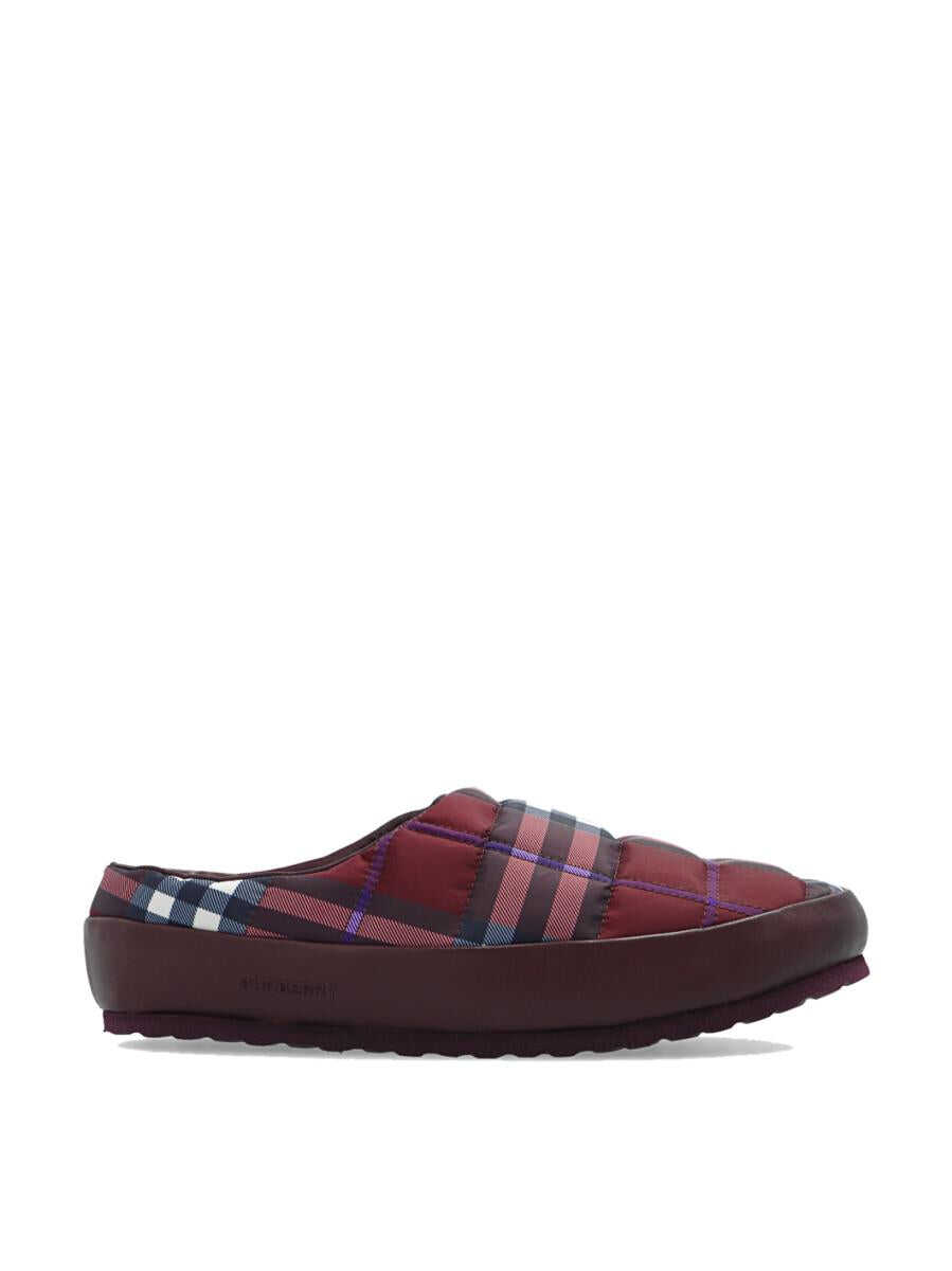 Burberry BURBERRY Northaven Check Logo Mules Slippers MULTIPLE COLORS
