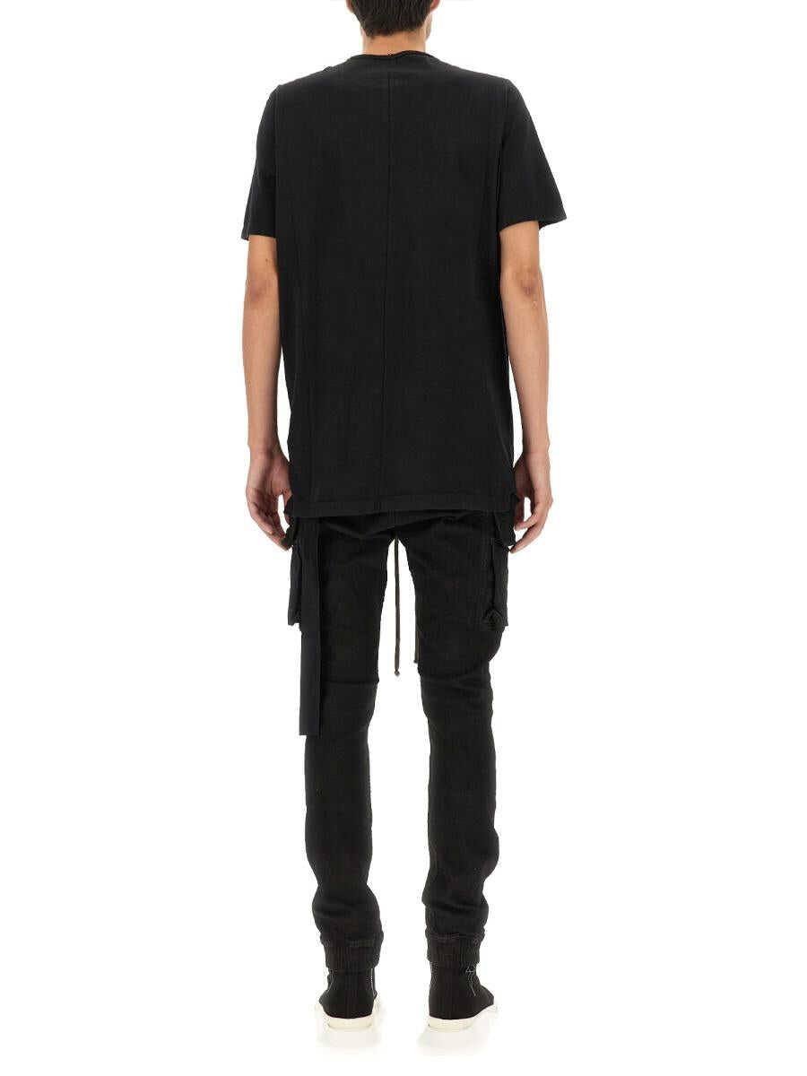 Rick Owens RICK OWENS DRKSHDW T-SHIRT WITH LOGO BLACK