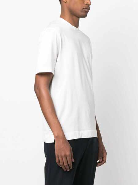 Tricouri ZEGNA Zegna Cotton Blend T-Shirt Beige Barbati (BM 10996144) 3