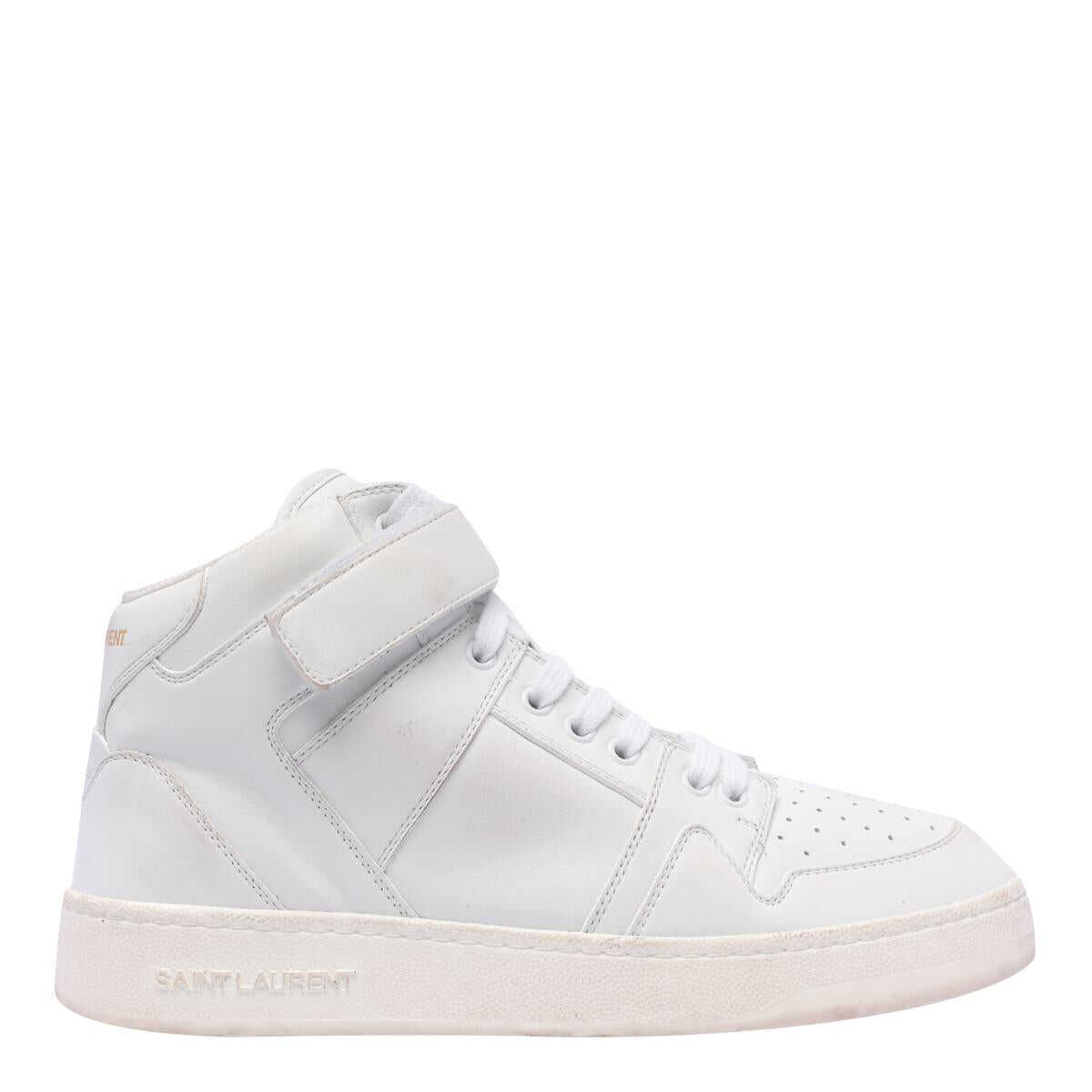 Saint Laurent SAINT LAURENT Lax leather sneakers White
