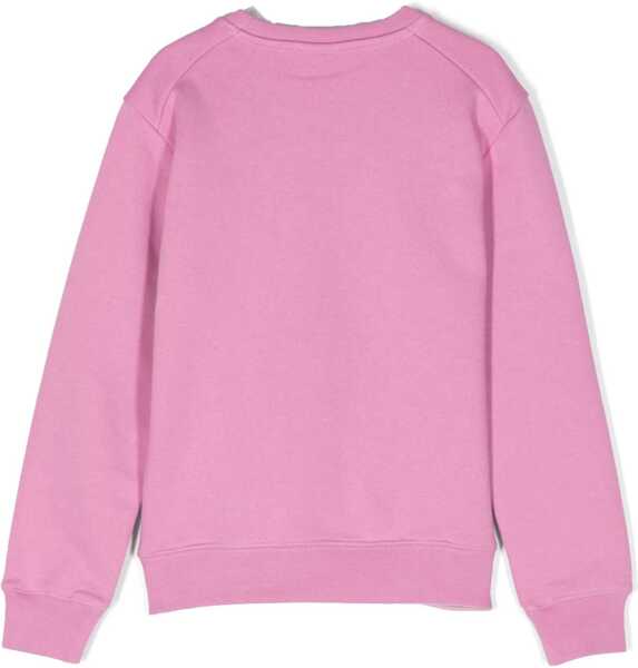 Hanorace AUTRY Logo Crewneck Sweatshirt PINK Fete (BM 11011165) 2