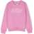 AUTRY Logo Crewneck Sweatshirt PINK