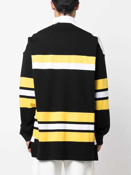 Tricouri Polo WALES BONNER Polo Shirt With Stripe Pattern MULTICOLOUR Barbati (BM 11011246) 4