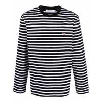 Tricouri Maison Kitsuné Fox Head Patch Regular Marin T-Shirt Clothing Barbati
