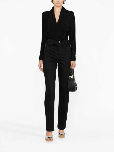 Blugi ROTATE Birger Christensen Rotate Birger Christensen Jeans Twill High Rise Black Femei (BM 11022376) 2