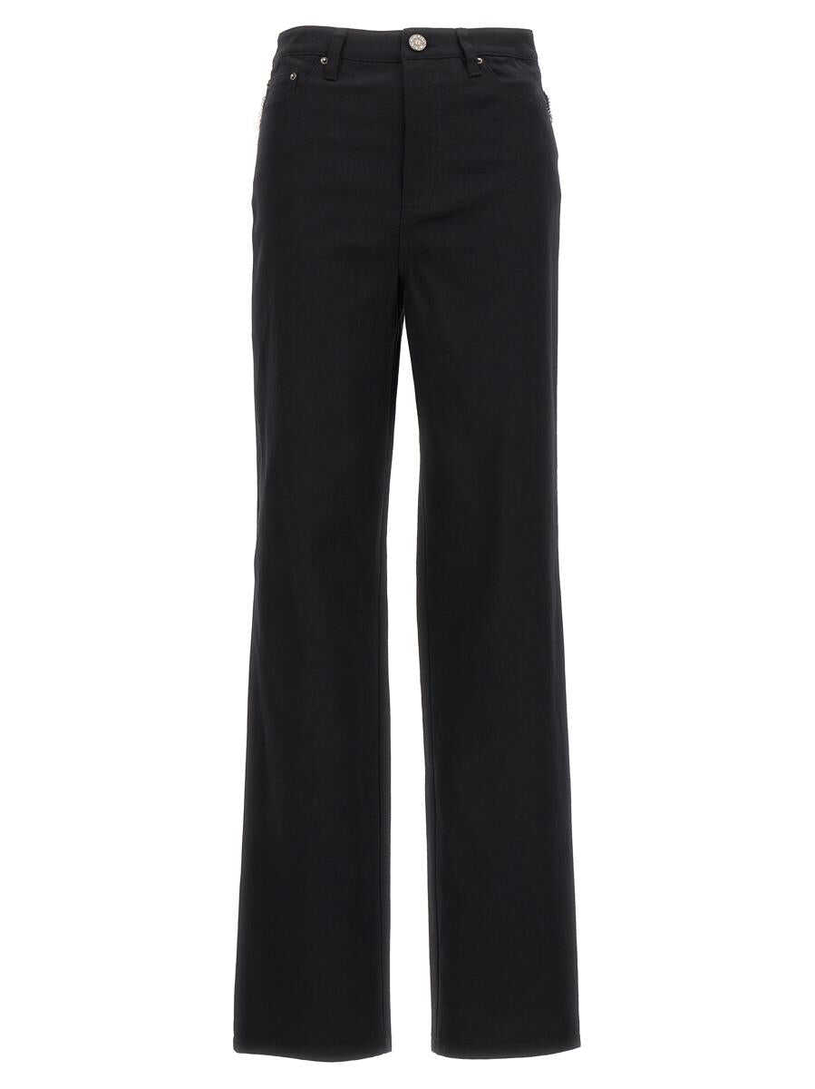 ROTATE Birger Christensen ROTATE Jeans \'Twill High Rise\' Black