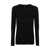 MD75 Md75 Wool Cashmere Pullover With Inlay Detail Clothing Black