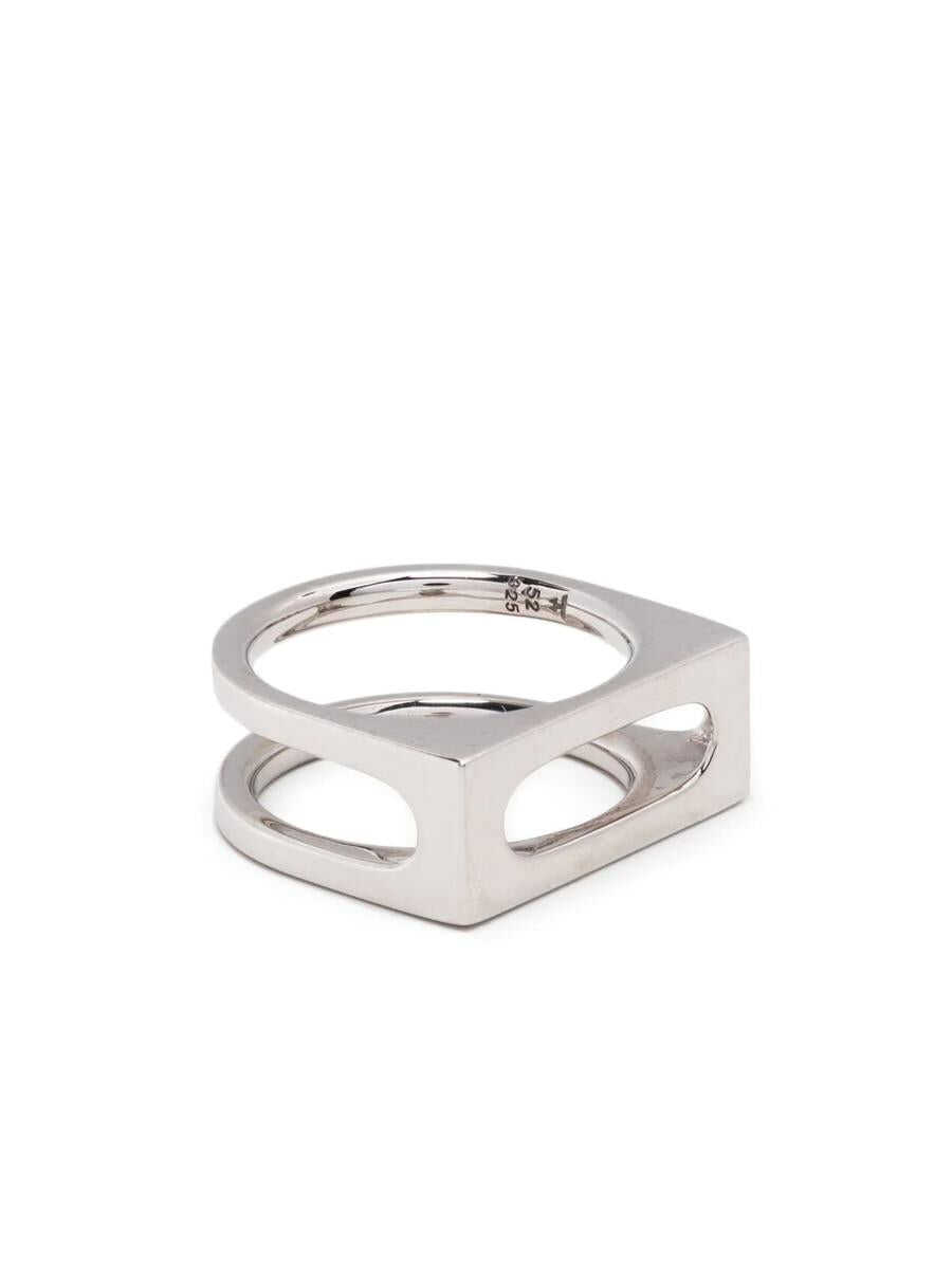 TOM WOOD TOM WOOD CAGE RING SINGLE M ACCESSORIES GREY