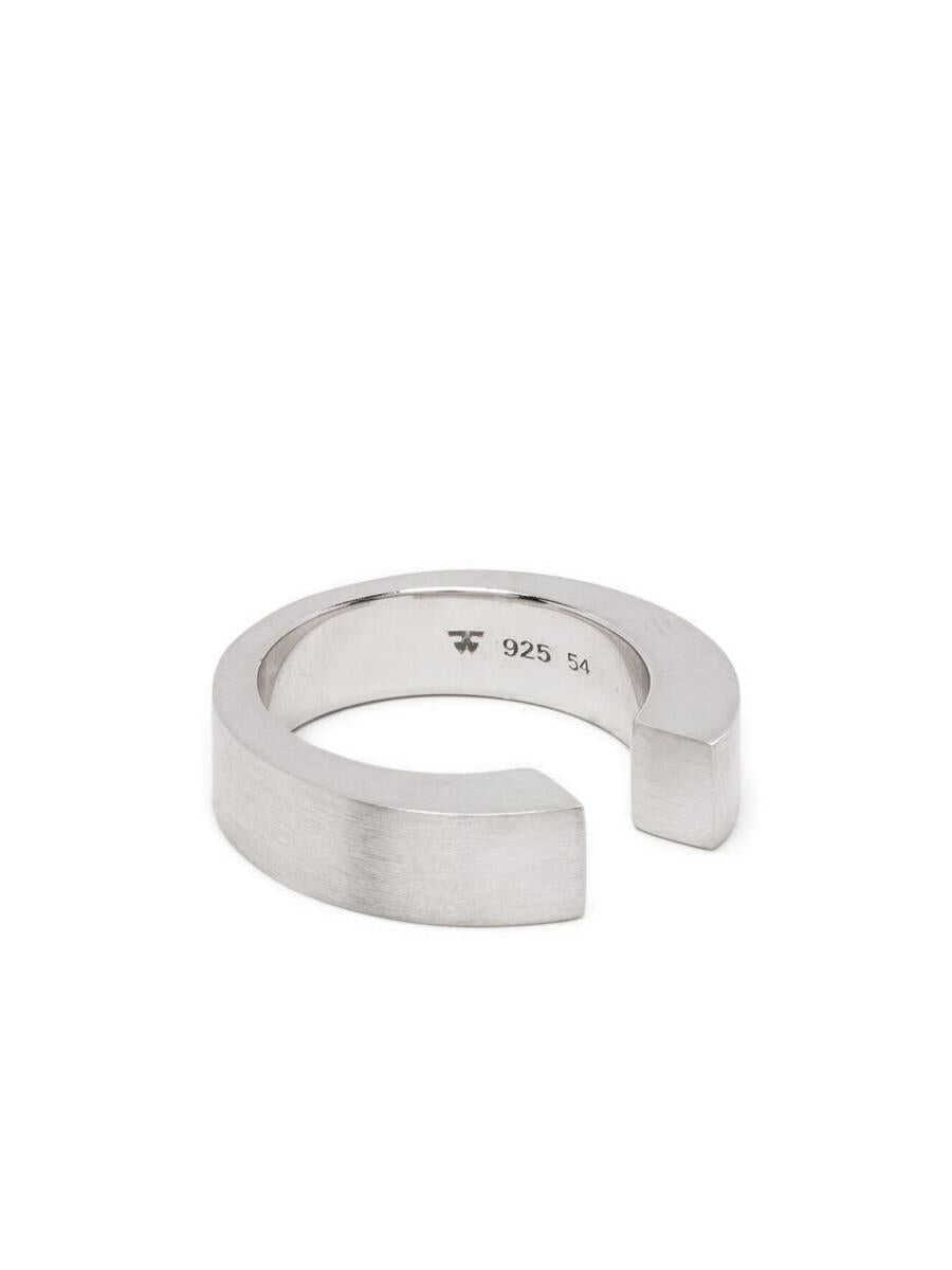 TOM WOOD TOM WOOD GATE RING ACCESSORIES GREY