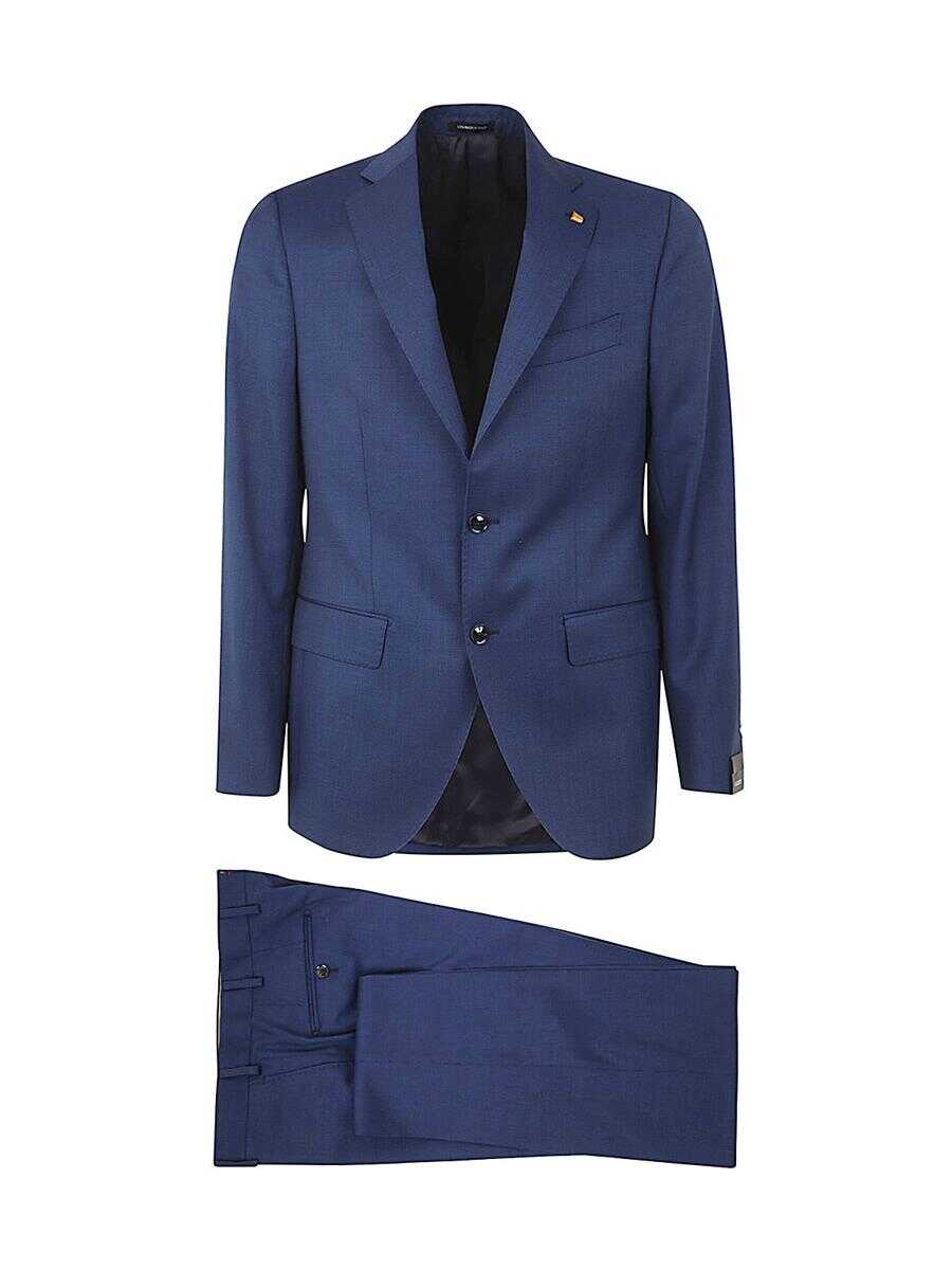 LATORRE LATORRE WOOL SUIT WITH TWO BUTTONS CLOTHING Blue