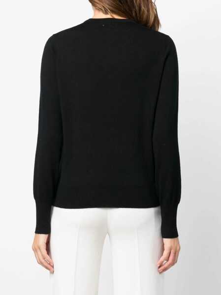Pulovere FILIPPA K Filippa K Merino Round Neck Sweater Clothing Black Femei (BM 11031346) 4