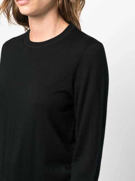 Pulovere FILIPPA K Filippa K Merino Round Neck Sweater Clothing Black Femei (BM 11031346) 5