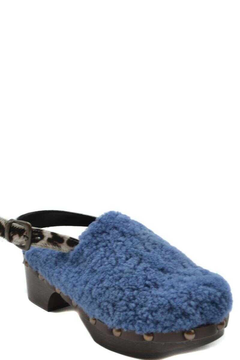 Pantofi cu toc AVEC MODERATION Avec Moderation Sabot BLUE Femei (BM 11032759) 2