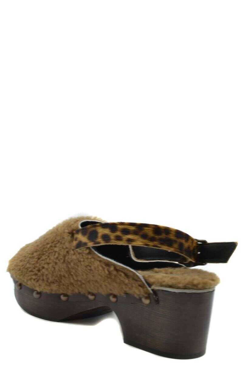 Pantofi cu toc AVEC MODERATION Avec Moderation Sabot Beige Femei (BM 11032762) 4