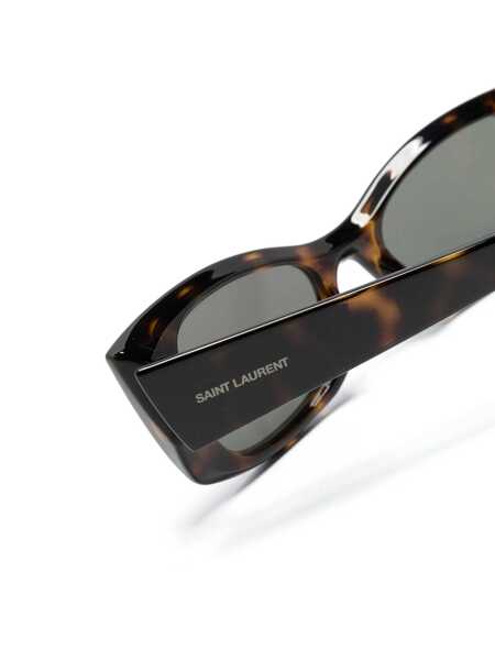 Ochelari de soare Saint Laurent Saint Laurent Eyewear Sunglasses Brown Femei (BM 11042572) 3