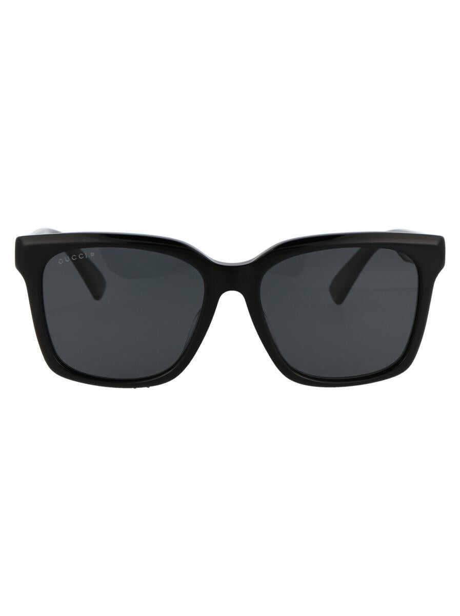 Gucci Gucci SUNGLASSES 001 BLACK BLACK GREY