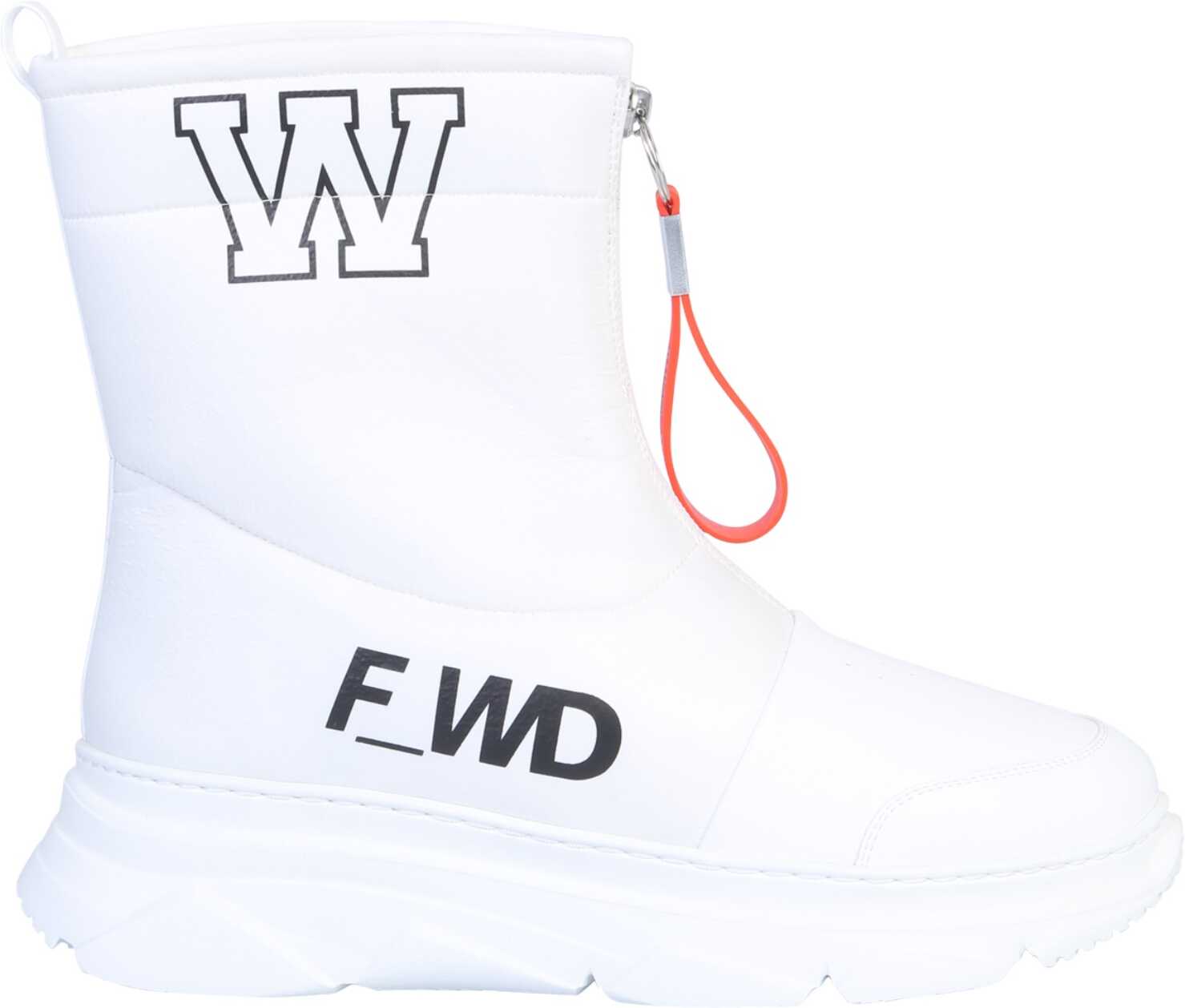 FORWARD Leather Boot WHITE