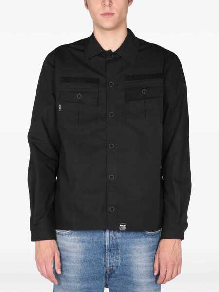Camasi casual ARKAIR Utility Shirt BLACK Barbati (BM 11060638) 1