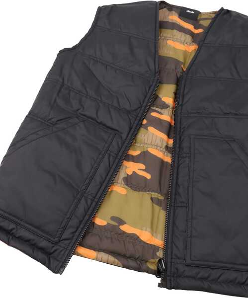 Veste casual ARKAIR Reversible Quilted Gilet BLACK Barbati (BM 11060647) 5