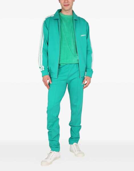 Bluze de trening MOUTY Logo Embroidery Sweatshirt GREEN Barbati (BM 11060797) 2