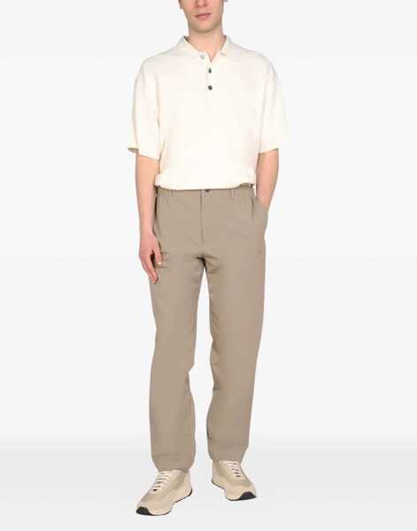 Pantaloni casual MONOBI Sttraight Leg Pants BEIGE Barbati (BM 11060809) 2