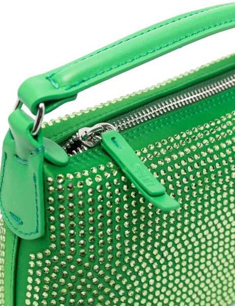 Genti de mana LEONIE HANNE X LIU JO Hobo Rhinestones Bag GREEN Femei (BM 11060914) 4