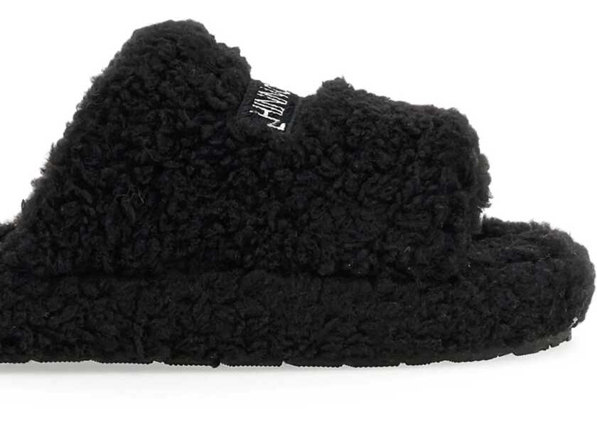 Papuci HINNOMINATE Ecofur Slipper BLACK Femei (BM 11060992) 2