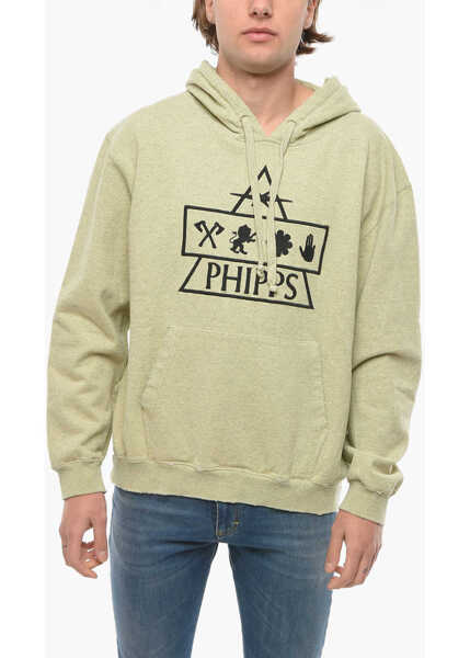 Bluze de trening PHIPPS Embridered Piramid Hoodie Green Barbati (BM 11063179) 1