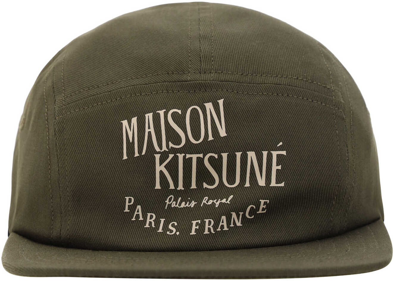 MAISON KITSUNÉ Palais Royal Baseball Hat KHAKI