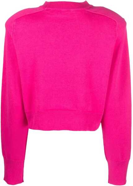 Pulovere casual ROTATE Birger Christensen Sweatshirt With Logo FUCHSIA Femei (BM 11063908) 2
