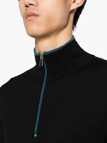 Pulovere casual Paul Smith Jersey With Logo BLACK Barbati (BM 11064070) 5