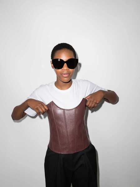 Ochelari de soare Saint Laurent Saint Laurent Eyewear Sunglasses Black Femei (BM 11064910) 2