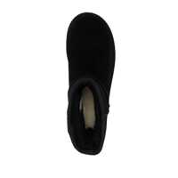 Cizme de iarna Dama - Cizme de iarna UGG Classic Mini Platform Black Ankle Boots With Platform In Suede Woman Black Femei (BM 11065141) - B-mall.ro