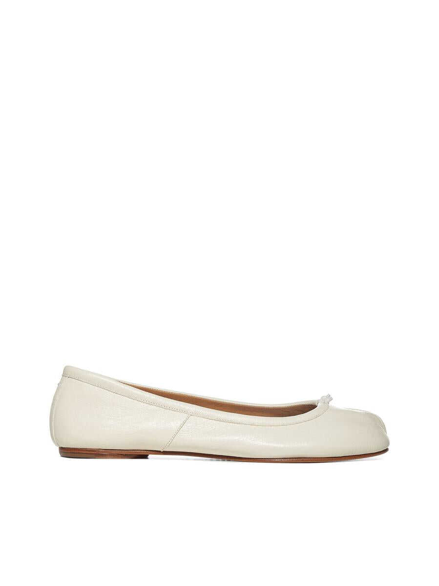 Maison Margiela Maison Margiela Tabi Ballet Shoes WHITE