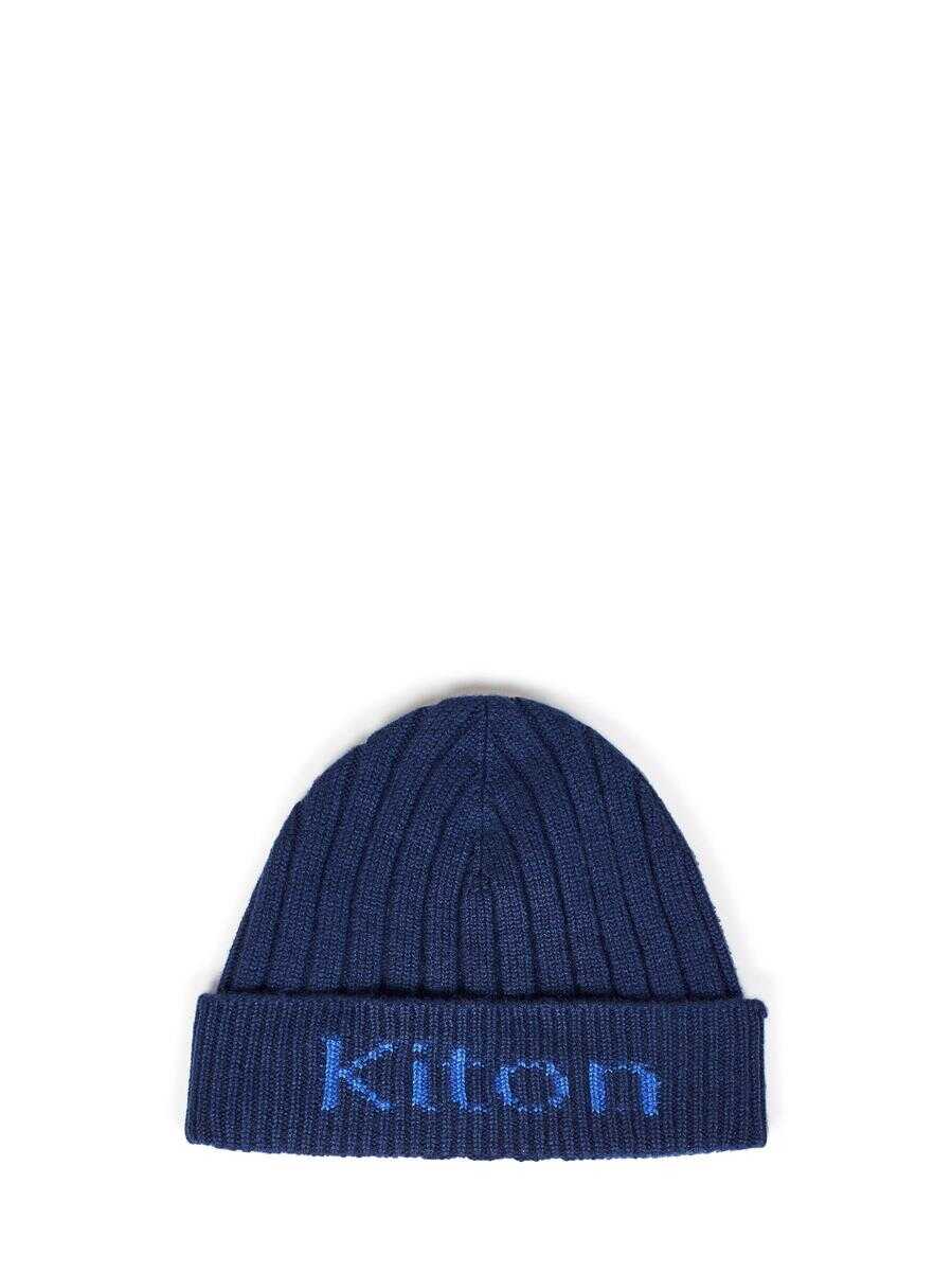 KITON Kiton Hat BLUE