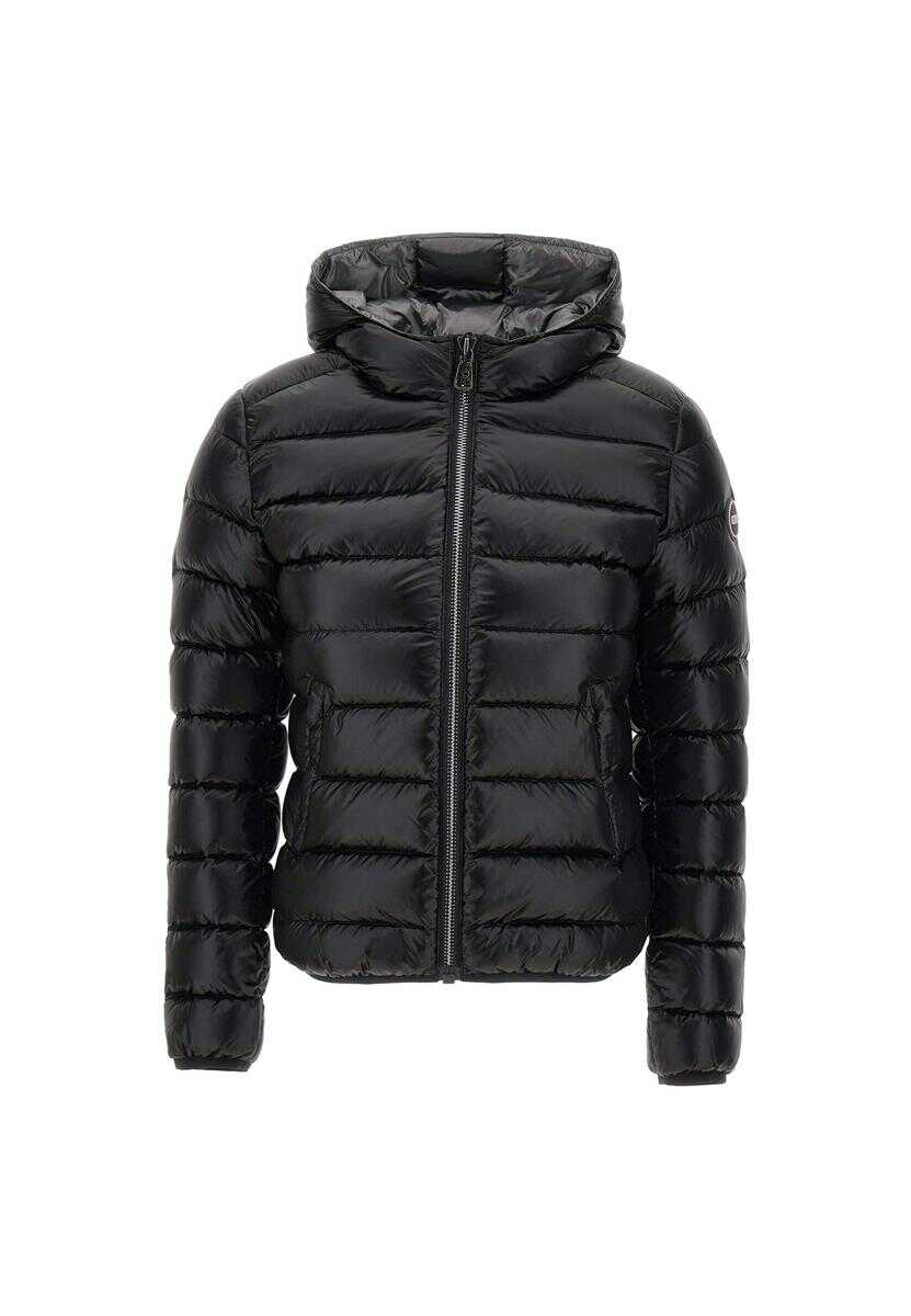 COLMAR ORIGINALS COLMAR FRIENDLY - Down jacket with fixed hood BLACK