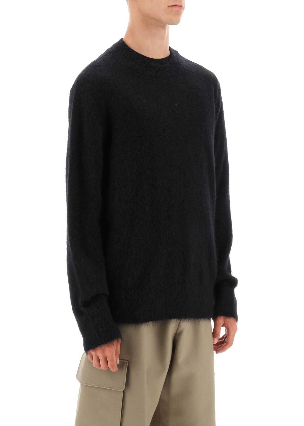 Off-White Back Arrow Motif Sweater BLACK BEIGE