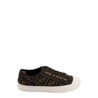 Sneakers Fendi Domino Fabric Low-Top Sneakers Femei