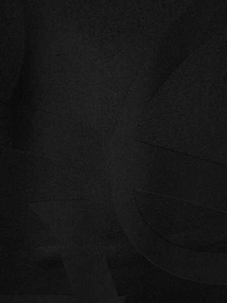 Esarfe Saint Laurent Saint Laurent Monogram Scarf Black Femei (BM 11101780) 2