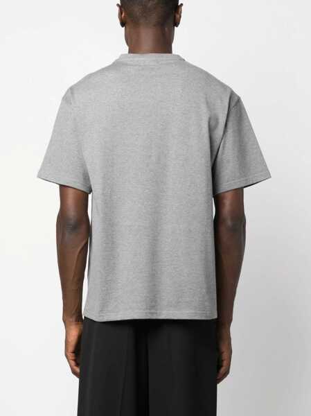 Tricouri ETRO T-Shirt With Pegasus Embroidery GREY Barbati (BM 11103775) 4