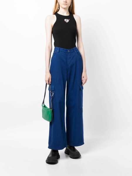 Bluze MSGM Cotton Tops. BLACK Femei (BM 11104735) 2