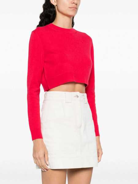 Pulovere casual Patou Cropped Shirt RED Femei (BM 11104786) 3