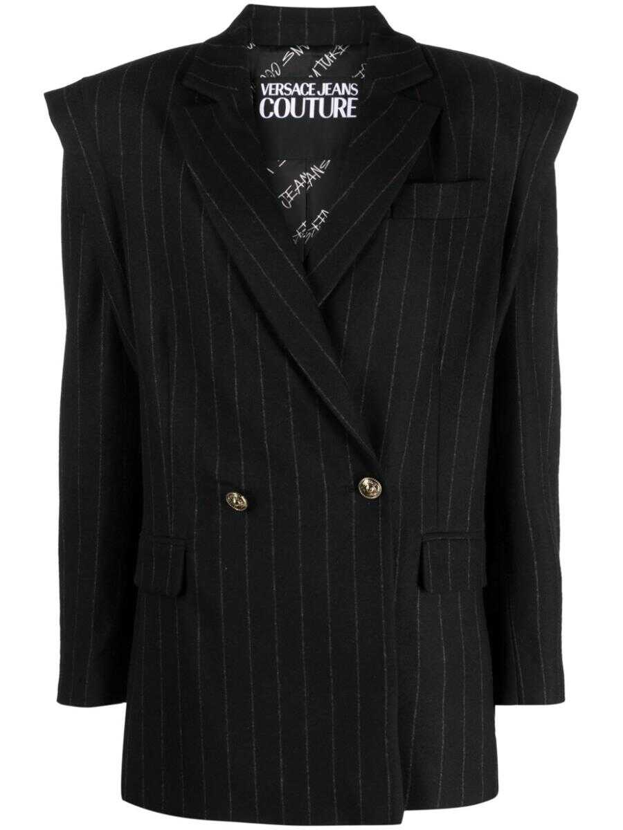 Versace Jeans Couture VERSACE JEANS JACKET CLOTHING Black