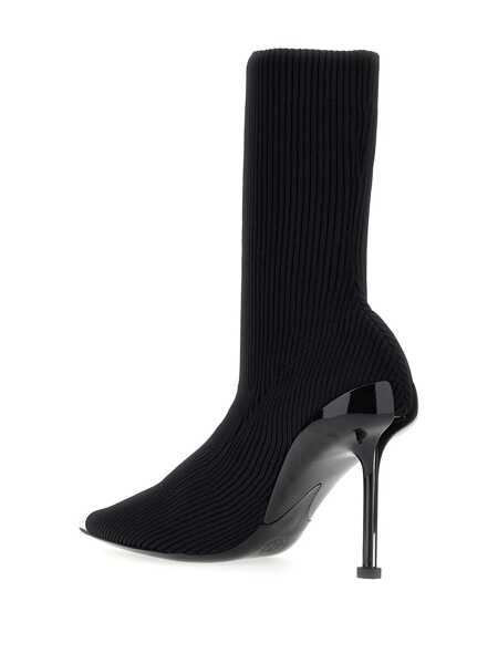 Bocanci Alexander McQueen Alexander McQueen Slash Ankle Boots Black Femei (BM 11105341) 3