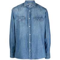 Camasi de blugi Brunello Cucinelli Shirts Barbati