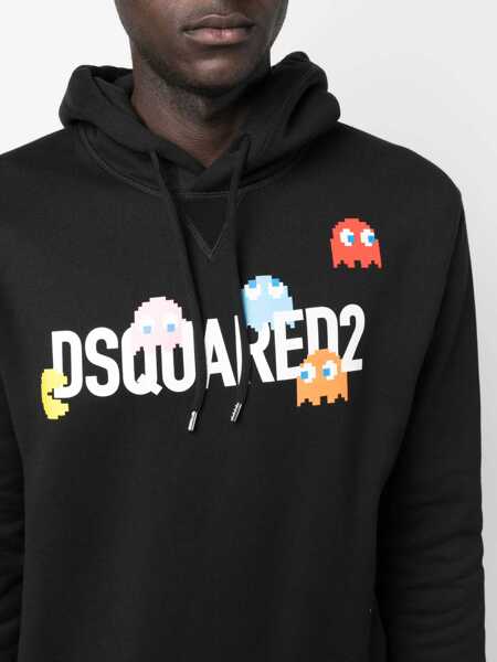 Pulovere DSQUARED2 DSQUARED2 Sweatshirts Black Barbati (BM 11107951) 5